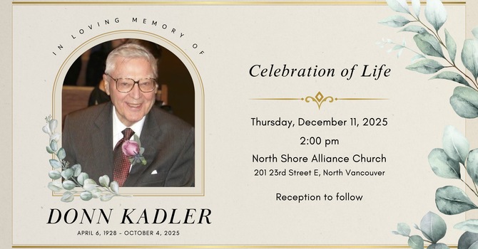 Celebration of Life for Donn Kadler