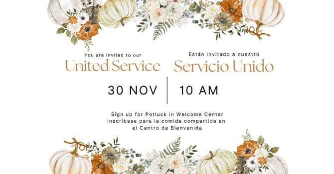 "Give Thanks" United Service