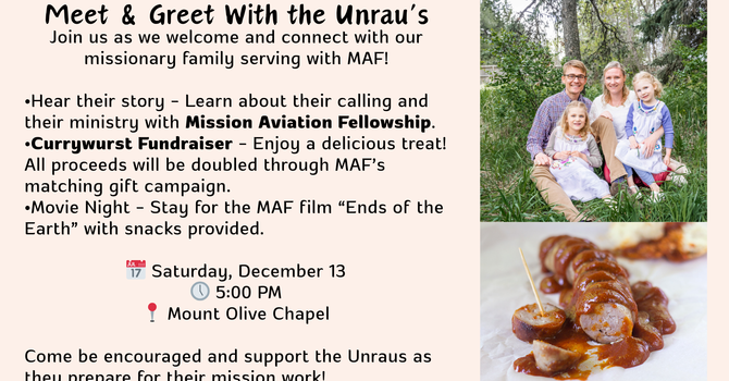 Evening with the Unrau's