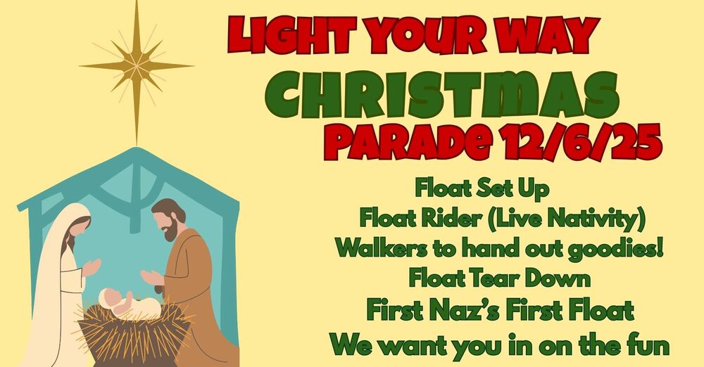 Light Your Way Christmas Parade Float