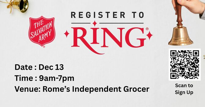 The Salvation Army Bell Ringing image