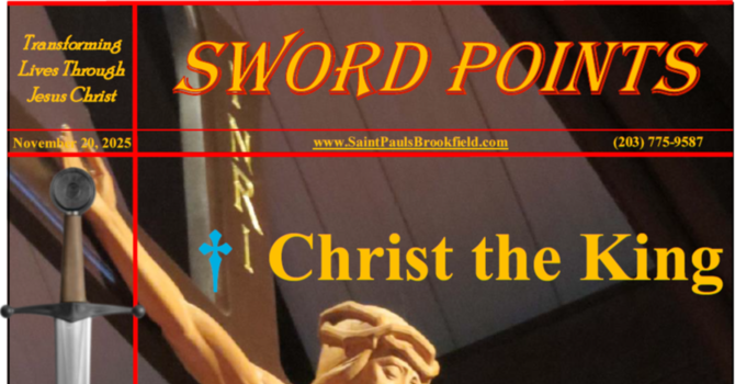 St. Paul's Sword Points for November 20, 2025 image