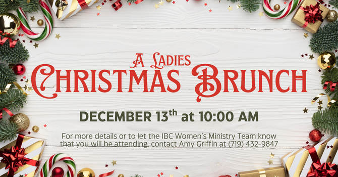 A Ladies Christmas Brunch