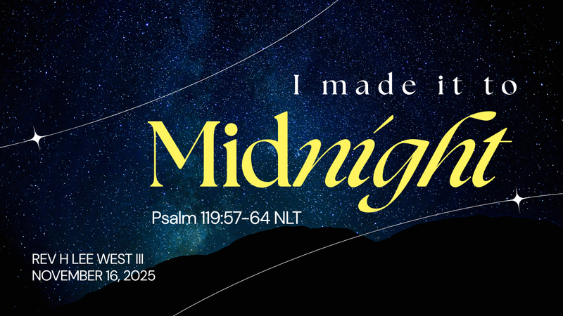 I made it to midnight!