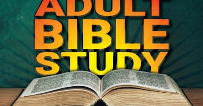 Adult Sunday School