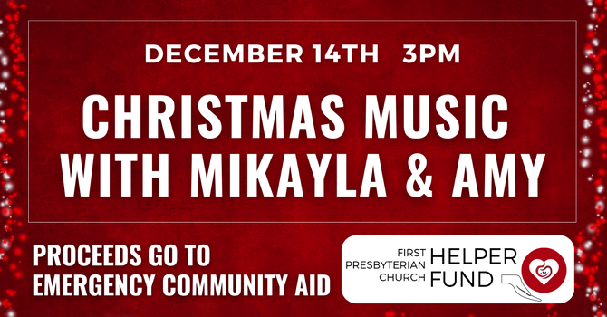 Christmas Music with MiKayla and Amy