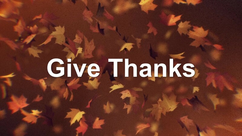 Give Thanks