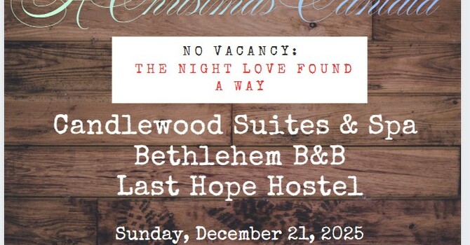 Christmas Cantata followed by Fellowship