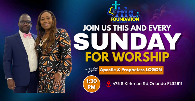 SUNDAY WORSHIP SERVICE