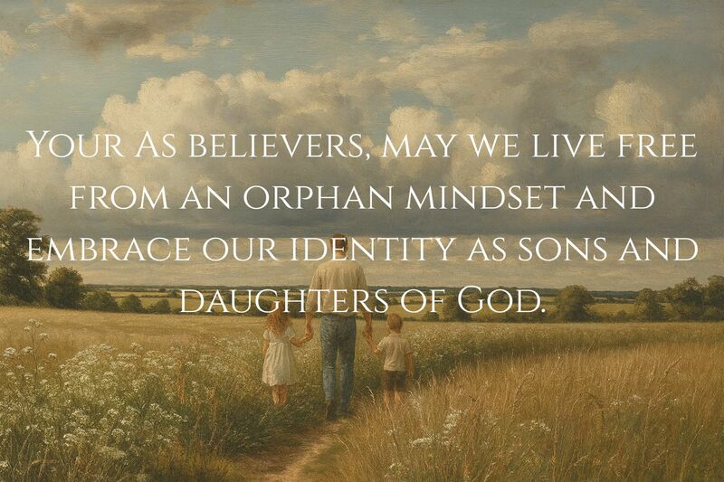 The Orphan Mindset is the Root of Unbelief, Hebrews 3:7-19