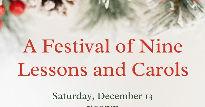 LESSONS & CAROLS