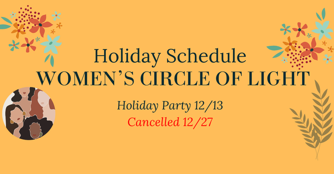Womens Circle of Light (CANCELLED)