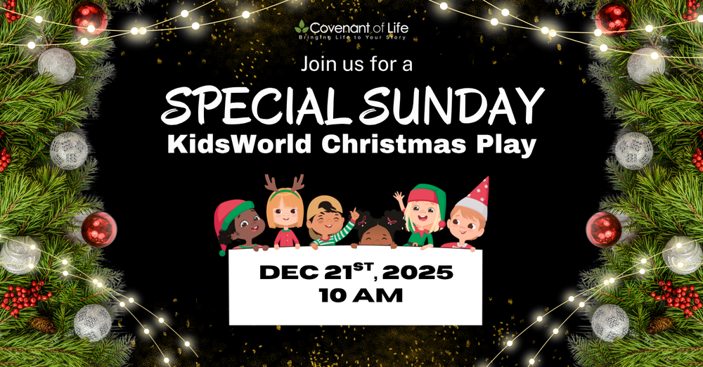 Special Sunday KidsWorld Christmas Play