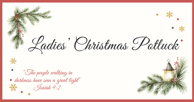 Ladies Christmas Potluck