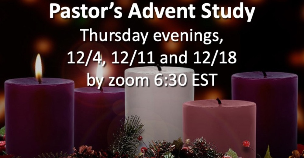 Pastor's Advent Study
