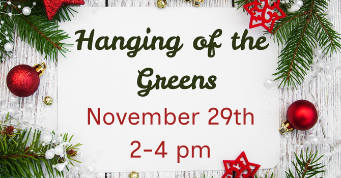 Hanging of the Greens & Pie Social