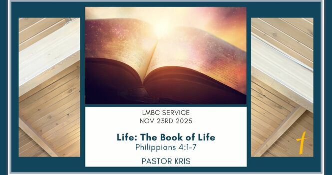 Bulletin for Sunday, November 23rd, 2025