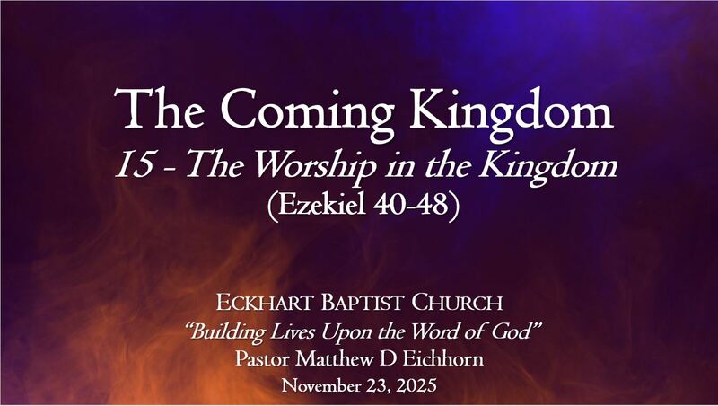 The Worship in the Kingdom