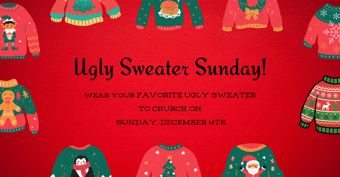 Ugly sweater Sunday