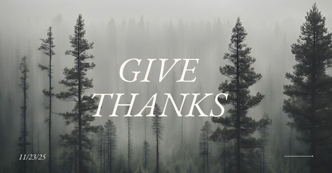 Give Thanks