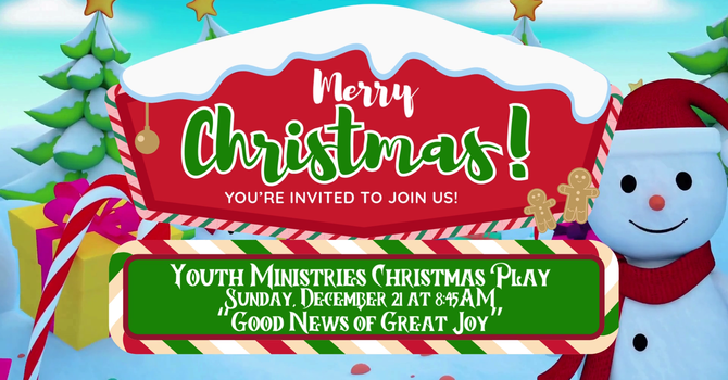 Youth Ministries Christmas Play
