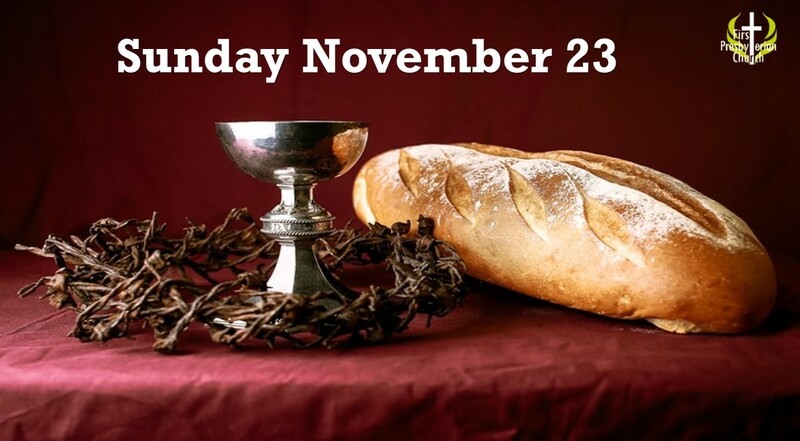 Sunday November 23 Worship Service