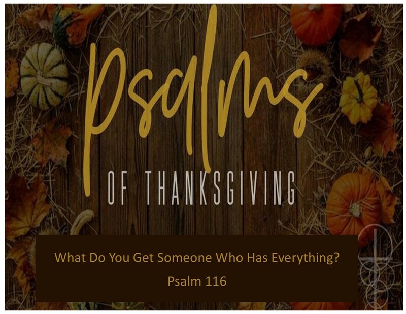 What Do You Give Someone Who Has Everything? 