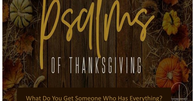 What Do You Give Someone Who Has Everything? 