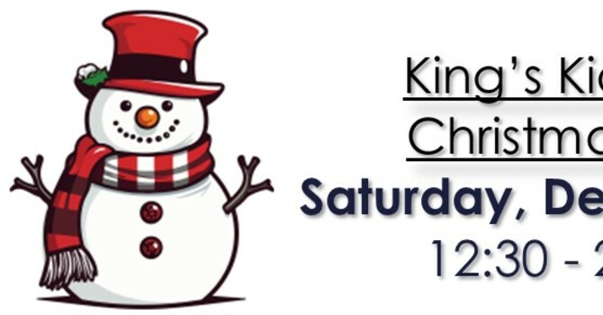 King’s Kids Choir Christmas Party!