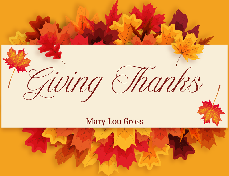 Giving Thanks