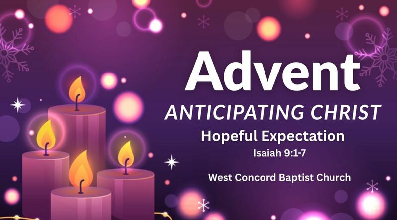 Anticipating Christ