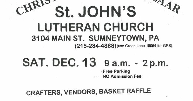 Christmas Bazaar