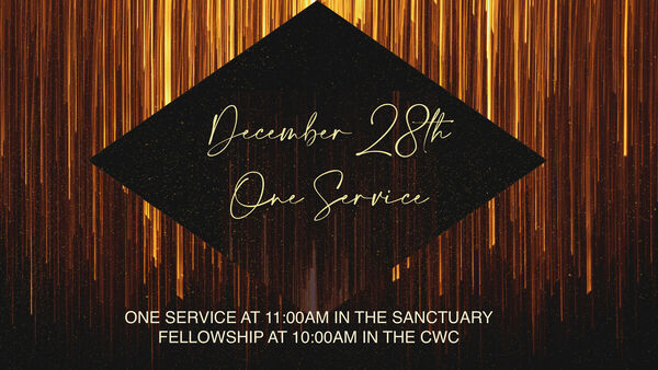 One Service December 28th