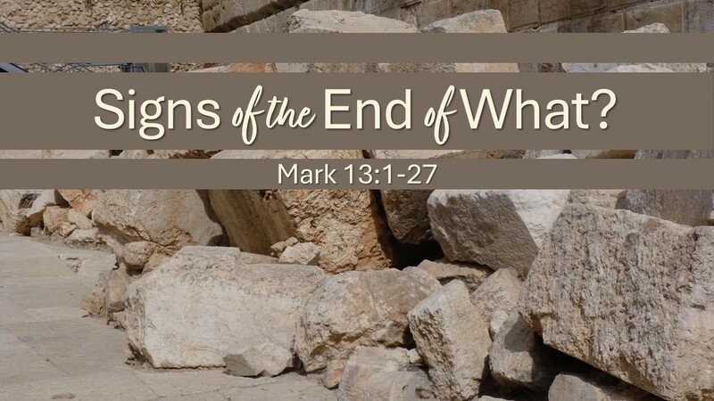 Signs of the End of What?