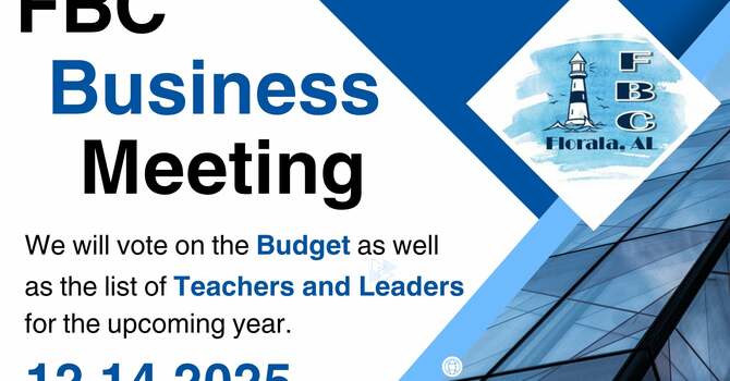 Business Meeting to Vote