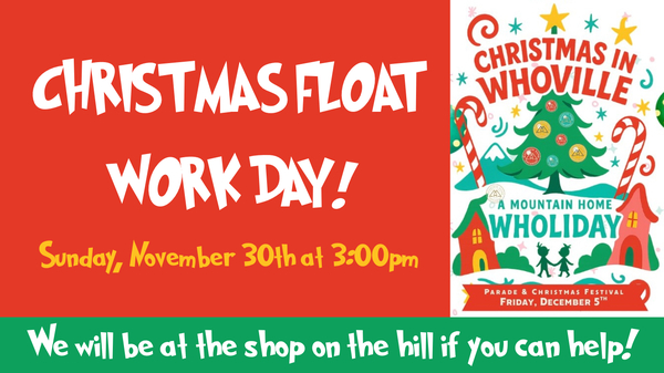 Christmas Float Work Day