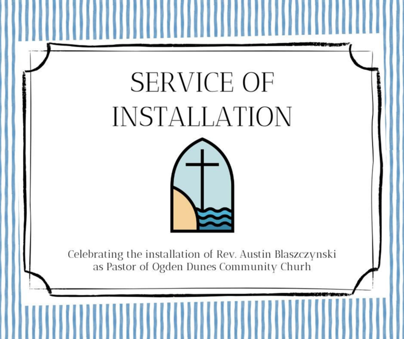 Installation Service for Pastor Austin Blaszczynski
