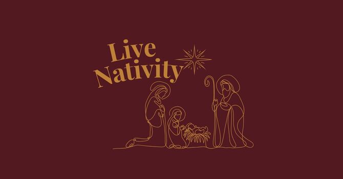 Live Nativity Scene