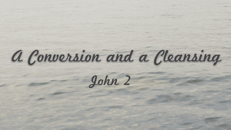 A Conversion and a Cleansing