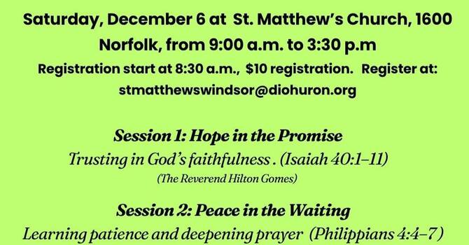 Essex Deanery Advent Retreat