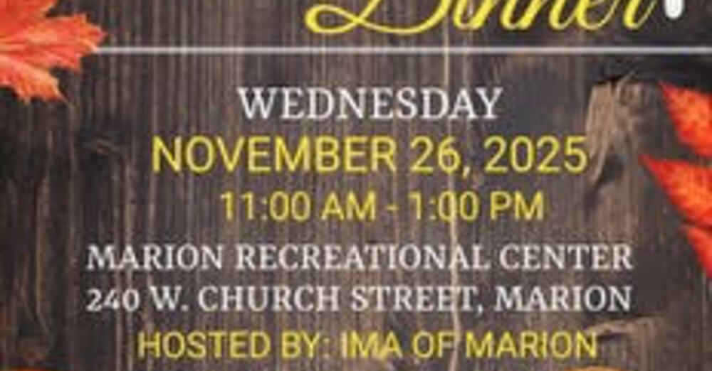 "John W. Mayes" Thanksgiving Dinner