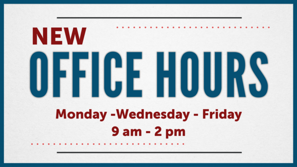 Contact the church office for access at other times.