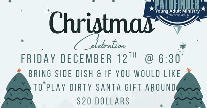 Pathfinders Young adult group Christmas Party