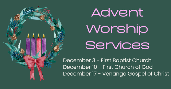 Advent lunch @ First Church of God