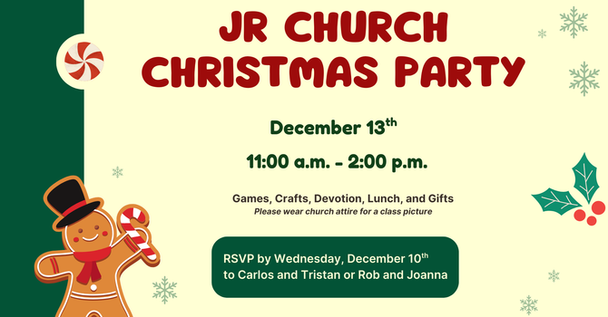 Jr Church Christmas Party