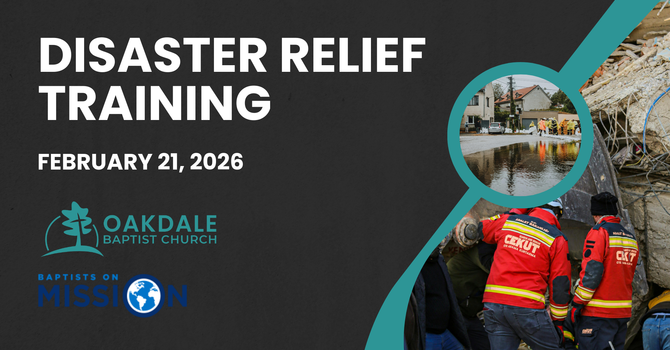 Disaster Relief Training