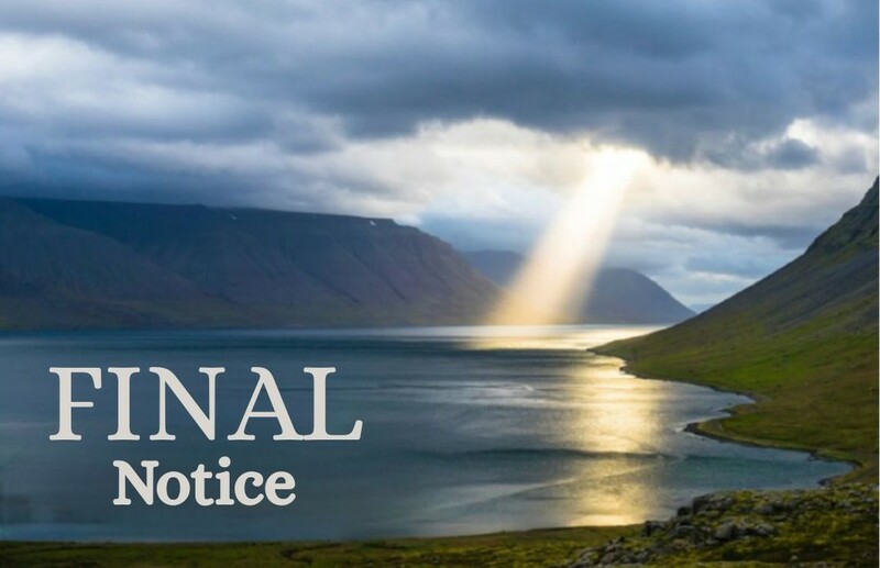 Final Notice