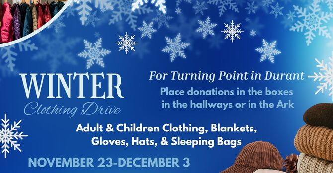 Winter Clothing Drive