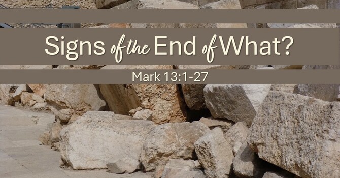 Signs of the End of What?