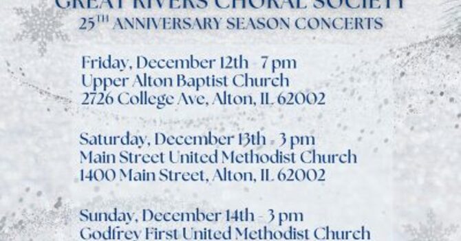 Silver Glow Choral Concert